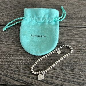 Tiffany Mini Heart Bead Bracelet